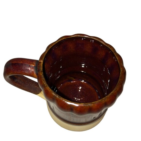 Vintage Takahashi Le Chef Mug Coffee Glazed Ceramic Mustasche San Francisco - Picture 4 of 5